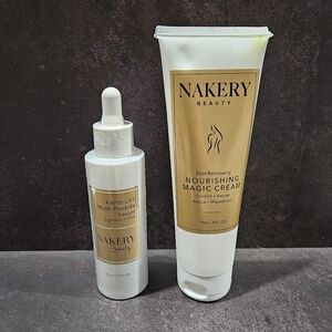 Nakery Beauty Rapid Lift Multi-Peptide Serum/ SkinRecovery Nourishin Magic Cream